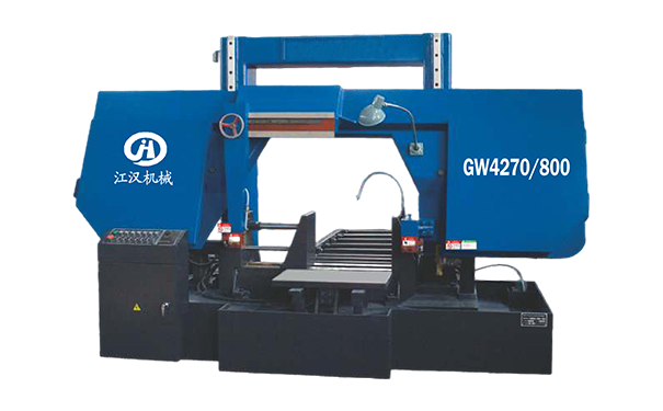 惠阳GW4270/800双柱龙门卧式带锯床
